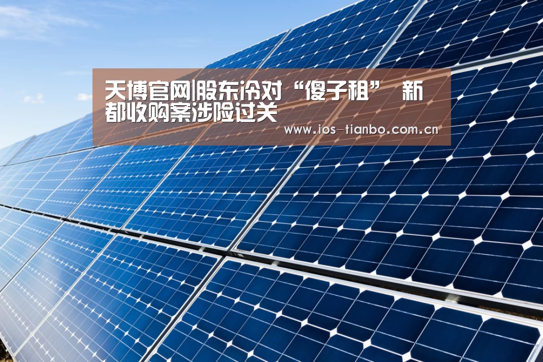 天博官网|股东冷对“傻子租” 新都收购案涉险过关(图1) 天博官网